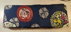 Vintage Authentic Japanese Silk Obi Sash Belt Women s Kimono Blue Floral 132 