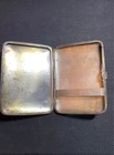 Georg Jensen Denmark Antique Sterling Silver Hand Hammered Cigarette Case