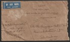 Burma 1941 Cover Canc  Merchant Street To India
