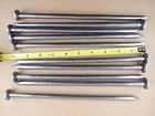 Lot Of 10 Bright Nails 10-inch - Timber Spikes Zinc Steel Common 100d 3 8  Dia