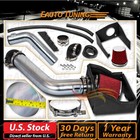 Heat Shield Cold Air Intake System   Red Filter For 09-10 Ford F150 5 4l V8