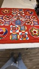 Bai Jia Bei Style Chinese Folk Art Quilt Wall Hanging 35x35 Handmade