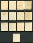 Nicaragua 1913 Zelaya Bluefields Train Set Scott  400-411 Vfu Q561