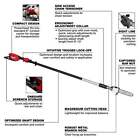 Milwaukee 3013-20 M18 Fuel    Telescoping Pole Saw  tool-only 