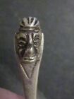  925 Sterling Inca Indian Demitasse Spoon   4 1 8  No Mono