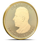 2025 1 2 Oz Canadian Gold Maple Leaf Coin  bu  