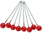 800pcs Round Pearl Head Dressmaking Pins Weddings Corsage Florists Sewing Pin  3