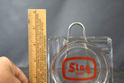 Vintage Carling Stag Beer Ashtray  Circa 1960 s  4  X 4   Glass