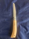Opinel No  12 Folding Saw 12cm Stainless Steel Blade Wood Handle Safety Lock