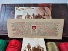 Vtg Marlboro Poker Set Wild West Cowboy Roundup Case 2 Card Decks Chips 1973