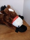 Dan Dee Collectors Choice Horse Pony Big Large Brown Plush Stuffed Floppy 29 