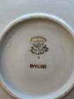 Vintage Lefton China Chamberstick Candle Holder Holiday Pine Floral 3d Japan
