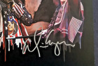 Alice Cooper Hand Signed Poster And Backstage Pass And Guitar Pick Rare 2020