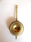 Antique Brass Mantle   Wall Clock Pendulum 4  Long   S   F Dial
