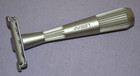 Leaf Twig Single Blade All Metal Eco-friendly Silver Shaving Razor -- Excellent