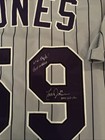 Signed Todd Jones Game Used Jersey Worn Colorado Rockies Detroit Tigers Team Loa
