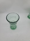 Vintage Libbey Green Coca Cola Flared Drinking Glass Large 16 Oz Heavy Unused  