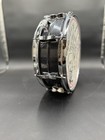 Vintage Ludwig 5x14 Black Galaxy Aluminum Acrolite Snare Drum W bag hardware