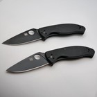 Lot Of 2 Spyderco Tenacious Folding Knife 3 39  8cr13mov Steel Blade G10 Handle