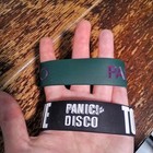 P atd Panic At The Disco Wristband Lot Bracelet Too Weird To Live Hottopic