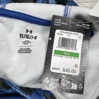 Under Armour Boys Youth Size Large Fleece Big Logo Printed Blue Camo Hoodie Nwt