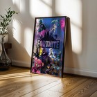 Fortnite Victory Royale Iconic Character Collage Gaming Poster