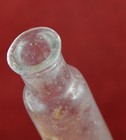 Antique German Glass Medical Bottle Rare