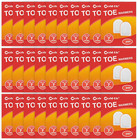 Toe Foot Warmers Adhesive 10-30 Pairs Air Activated 8 Hours Heated Insoles Hand