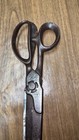 Vintage Large Tailor sailing Shears 11     Heavy Duty Antique Sewing Scissors