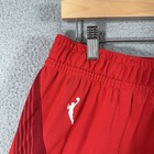 Atlanta Dream Shorts Womens 34 Red Player Issued Wnba Basketball Nike Game Dri