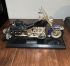 Vintage Harley Davidson Motorcycle Landline Phone Flames Design Collectible Usa