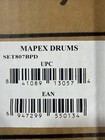 Mapex Saturn Evolution 8    X 7    Tom  pd  Iridium Silver Set807bpd