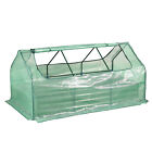 Aoodor 6x3x3 Ft  Outdoor Portable Mini Greenhouse Kit With Galvanized Garden Bed