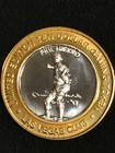 Las Vegas   10 Gaming Token  999 Fine Silver Limited Edition Vegas Club Obsolete