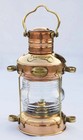 Antique Anchor Oil Lamp Brass   Copper Nautical Maritime Ship Lantern Boat Light