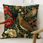 Beautiful  William Morris Birds Botanical Lg  Pillow Cover  20 x 20   Home Decor