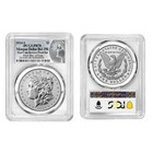 2024-s Reverse Proof  1 Morgan And Peace Silver Dollar 2pc Set Pcgs Pr70 Fdoi