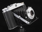 Agfa Isolette Ii F4 5 Apotar  Prontor-svs Shutter - Leather Bellows - Serviced  