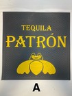 Patr  n Tequila Rubber Bar Mat 14    X 14    X 3 16    Square Spill Patron Black Bee     