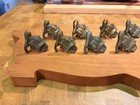 Vintage Disney Donald Duck Metal Drawer Pulls  set Of 9  Made In Taiwan