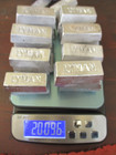20  Pounds Range Recovered Lead Ingots For Casting Sinkers  Jigs  Bullets