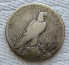 1921 Peace Silver Dollar Early Rare Key Date High Relief 1st Year Worn Filler