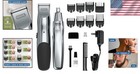 Wahl Groomsman Rechargeable Beard Trimmer Kit For Mustaches  Nose Hair  And Ligh