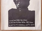 1970 Black Panthers On Strike For Bobby Seale Poster Yale New Haven Original Vg 