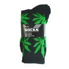 12 Pairs New Men s Athletic Crew Marijuana Sport Socks Cotton Size 9-11 10-13