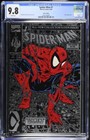Spider-man  1  1990  Graded Silver Variant - Mcfarlane Classic  Cheap Shipping 