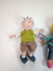 The Disney Store Bean Bag Plush - Doug And Patti Figures - New With Tags