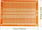 15pcs Pcb Protoboards  5x7cm 1-2-3 Perf Board Circuit Board Strip For Electronic