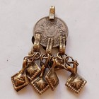 Rare Extremely Ancient Silver Amulet Viking Engraved Authentic Artifact