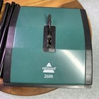 Vtg Bissell 2600 Push Sweeper Green Carpet Floor Cleaner Six Brush Steel